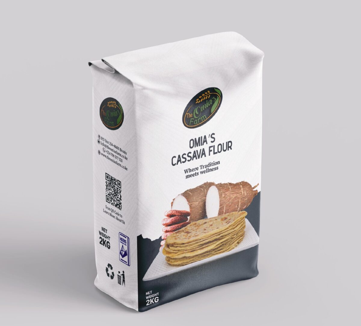 Omia's Cassava Flour 2kg