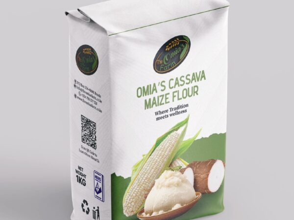 Omia's Cassava Maize Flour 1kg